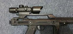 Airsoft Action Army AAP01 Raised Carry Rail NATO Spec