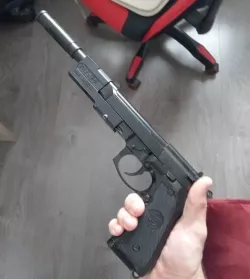 airsoft AL.GIM.EC Compensator from movie  LEON: THE PROFESSIONAL