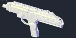 Airsoft body cz scorpion evo 3 for hpa