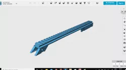 Airsoft G36/MP5/UMP AEG Upper Rail