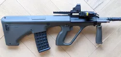 [Airsoft] GHK AUG A2 Rail Mounts