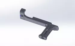 Airsoft M249 charging handle