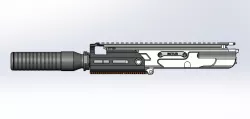 Airsoft MCX Rattler upper receiver complete for Tokyo Marui Next gen NGRS