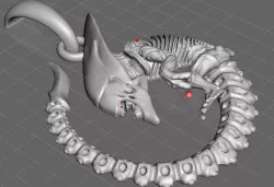 Alien - Earring or Necklace