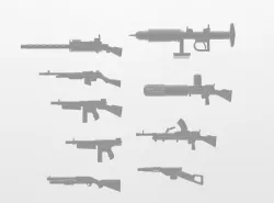 Allied Infantry Weapon Pack for Dust Warfare 1947
