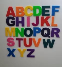 Alphabet magnets