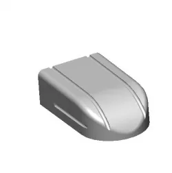 aluminum gate hinge cover