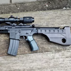 AR15 "FAT" ERGONOMIC GRIP PUNISHER WITH PATTERN