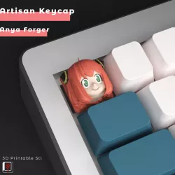 Artisan Keycap - Anya Forger - Mechanical Keyboard
