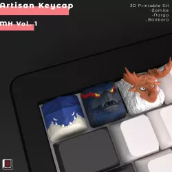 Artisan Keycap - Monster Hunter Vol. 1 - Mechanical Keyboard