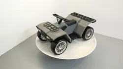 ATV Quad scale 1/12 oder 1/10 Diorama Crawler Garage