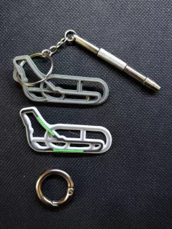 Autodromo di Monza Keychain & Wall Art