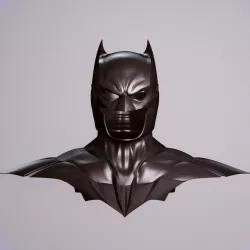 Batman Damned Cowl and neck/chest