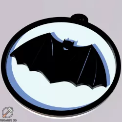 Batman & Robin 1940 Keychain