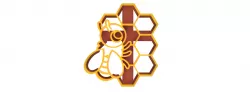 Bee cookie cutter with honeycomb, bee, beehive, fondant, cookie, cake