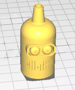 Bender shisha mouthpiece