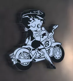 Betty Boop" lamp