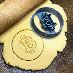 BTC Bitcoin Crypto Cookie Cutter