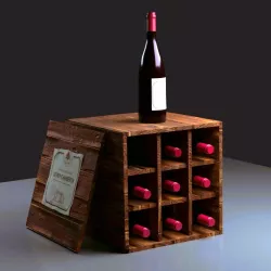 Caisse pour bouteilles