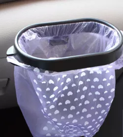 Car trash garbage can