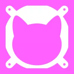 CAT DESIGN FAN COVER 120 MM