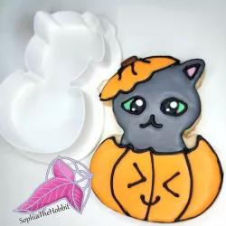 Cat Pumpkin Cookie Cutter