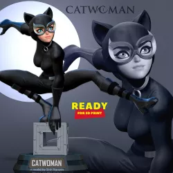 Catwoman stylized