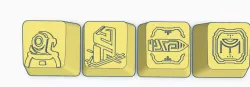 Chamber keycaps