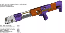 CO2 valve 3D printed PCP Air Rifle