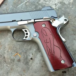 COLT 1911 NEW LINED SHAPE GRIP Woman theme