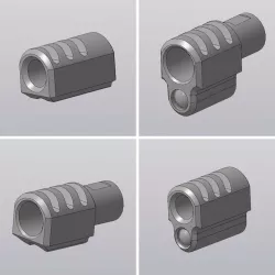 Compensator for WE GBB pistol 1911