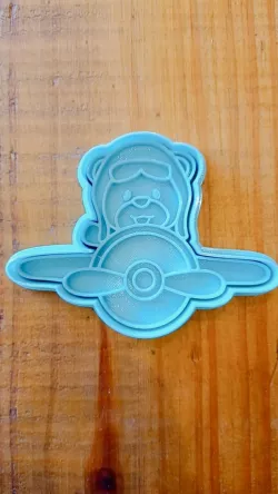 Cookie Cutter Aviator Bear