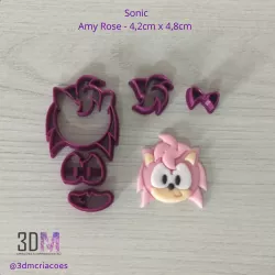 Cortador Sonic - Amy Rose - Amy Rose Cutter