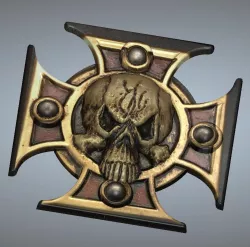 Crux Terminatus protective cross honors v03 3d-print and cnc