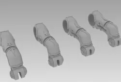 Custom Thigh And Armor Overlay For TDC Tall Boy Knights