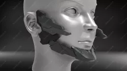 Cyborg Jaws Armor V4