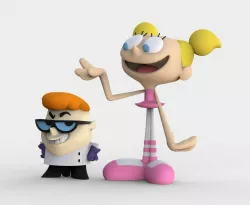 Dexter & DEE DEE -DEXTER'S LABORATORY-