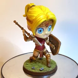 Diablo 2 Amazon Chibi/Nendoroid style Minature/Figurine