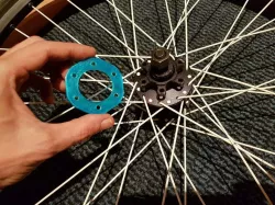 Disc mount cover