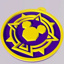 Disney Sorcerer's Arena Keychain