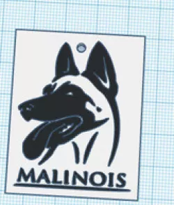 dog keychain