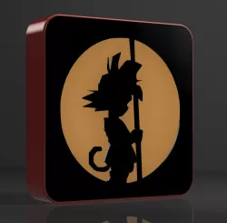 Dragon Ball 2D lamp