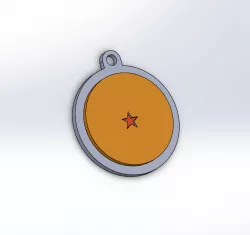 DRAGON BALL DRAGON BALLS KEYCHAINS