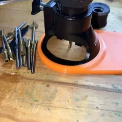 Dremel circular jig holders