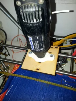 Dremel threaded base
