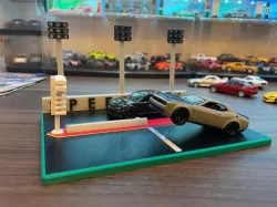 Dual 1/64 Drag Strip Display