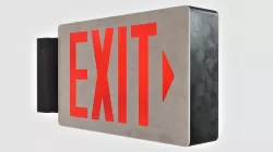 Exit Sign 3D Model