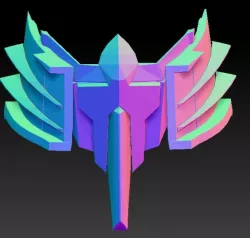 Fan Art Gundam Style Face Mask