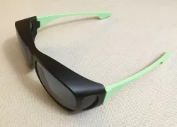 Fit-over sunglasses temple replacement