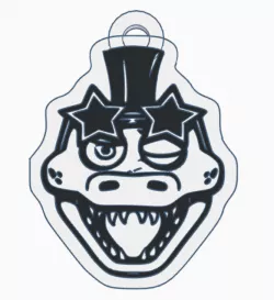 FIVE NIGHTS AT FREDDY'S -MONTY- KEY CHAIN
